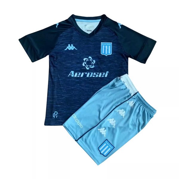 Trikot Racing Club Auswarts Kinder 2021-22 Blau Fussballtrikots Günstig